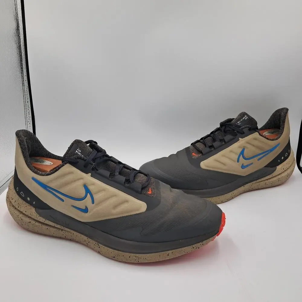 Size 13 - Nike Air Winflo 9 Shield 'Medium Ash Laser Blue - DM1106-200